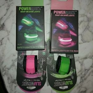 NET Power Spurz snap on shoe lights/Slap Wrapz